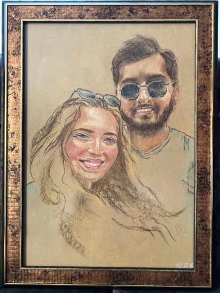 پاستل روی کرافت