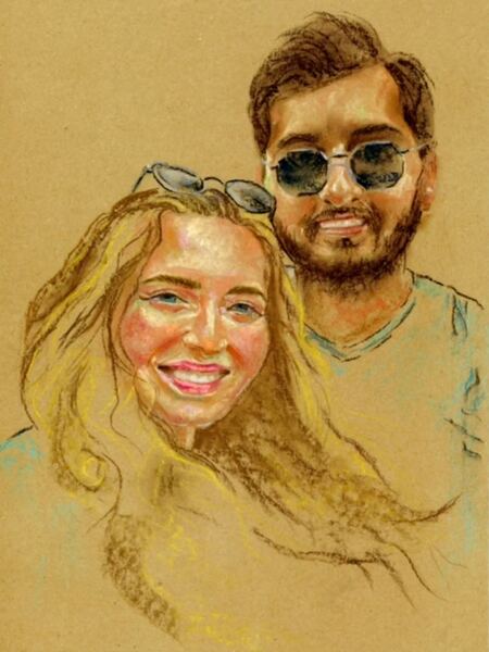 پاستل روی کرافت
