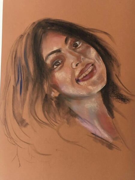پاستل روی کرافت