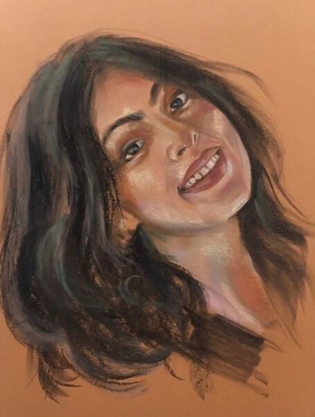 پاستل روی کرافت